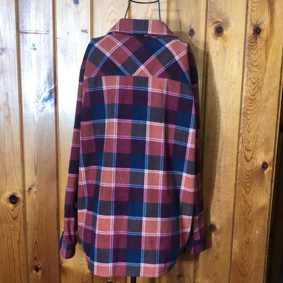 Freedom foundry flannel men’s shirt fleece size large colorful men’s fla… - Picture 6 of 7